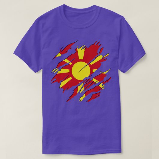 altijd Macedonië T-shirt (Design voorkant)
