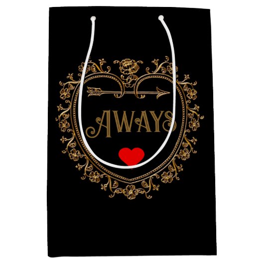 Altijd  medium cadeauzakje (Voorkant)