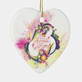 Altijd met jou keramisch ornament (Rechts)