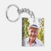 Altijd met jullie begrafenissympathie Memorial Sle Sleutelhanger (Voorkant Links)