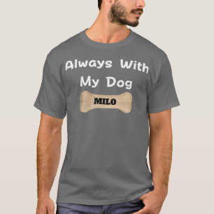 Altijd met mijn hond MILO T-shirt