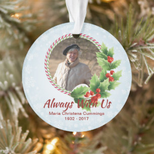 Altijd met persoonlijke gepersonaliseerde Memorial Ornament