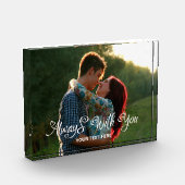 Altijd met u Gepersonaliseerd Fotoblok (Links)