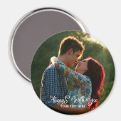 Altijd met uw Cirkelmagneet Magneet (Voorkant / Achterkant)