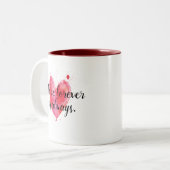 Altijd mijn altijd Mok (Voorkant links)