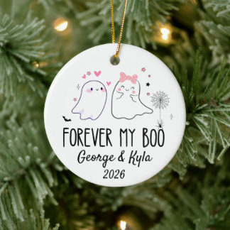 Altijd Mijn Boo Geesten Koppel Trouw Halloween Cad Keramisch Ornament