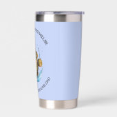 Altijd mijn eerste en grootste vader geïsoleerde drinkbeker (Links)