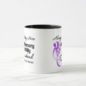 Altijd mijn helm in geheugen, knieband pancreaskan mok (Midden)