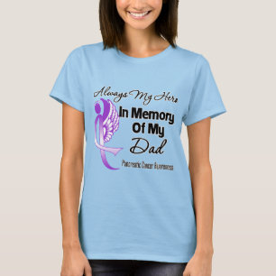 Altijd mijn Hero in geheugen, pap - pancreaskanker T-shirt