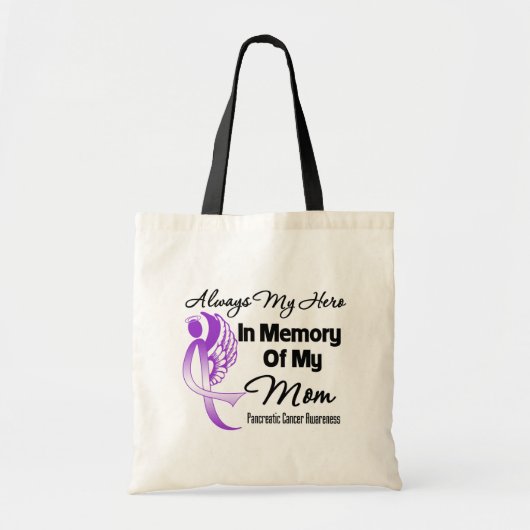Altijd mijn Hero in het geheugen van mama - pancre Tote Bag (Voorkant)
