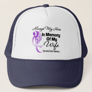 Altijd mijn Hero in Memory Wife - Pancreas Cancer Trucker Pet