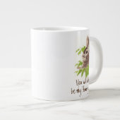 Altijd mijn Hunny Quote Bunny Rabbit zijn. Grote Koffiekop (Voorkant rechts)