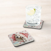 Altijd mijn moeder - Hond Mum & Baby Bier Onderzetter (Rechterzijde)