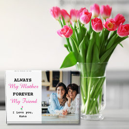 Altijd mijn moeder, voor altijd mijn vriend fotobl fotoblokken