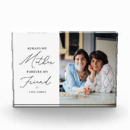 Altijd mijn moeder voor altijd mijn vriend fotoblokken