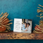 Altijd mijn moeder voor altijd mijn vriendenkinder fotoplaat (Zijkant)