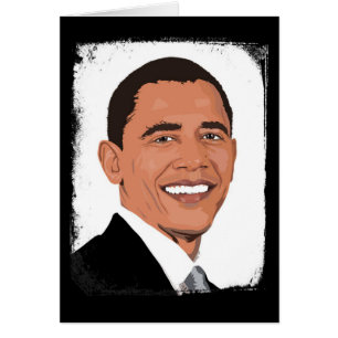 Altijd mijn President Barack Obama Blank Kaart