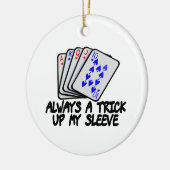Altijd mijn Sleeve opruimen Keramisch Ornament (Links)