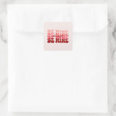 Altijd mijn vierkante sticker (Tas)