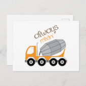 Altijd mixine briefkaart (Voorkant / Achterkant)