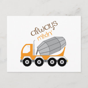 Altijd mixine briefkaart