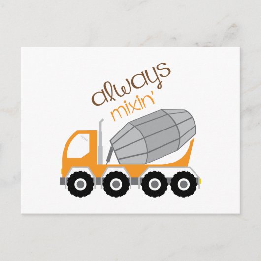 Altijd mixine briefkaart (Voorkant)