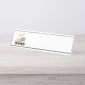 Altijd mixine bureau naambordje (Voorkant)