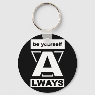 Altijd motivatie prijsopgave sleutelhanger