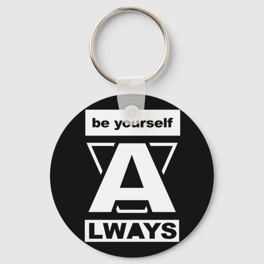 Altijd motivatie prijsopgave sleutelhanger (Voorkant)
