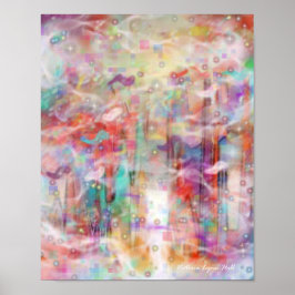 Altijd na volledige afdruk poster