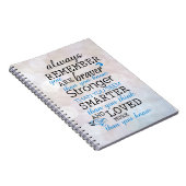 Altijd onthouden dat je braver bent notitieboek (Rechterzijde)