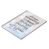 Altijd onthouden dat je braver bent notitieboek (Linkerzijde)