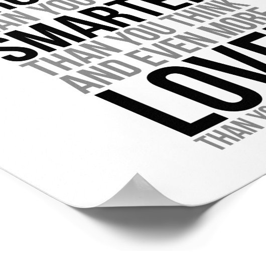 Altijd onthouden dat je braver bent poster (Hoek)