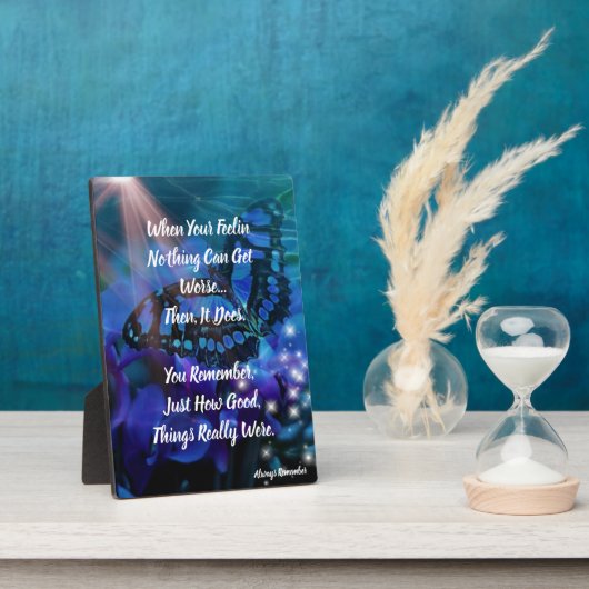 Altijd onthouden fotoplaat (Zijkant)