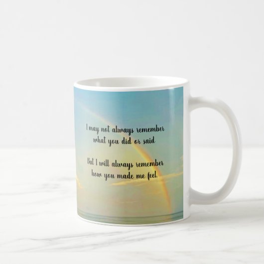 "Altijd onthouden" Koffiemok (Rechts)