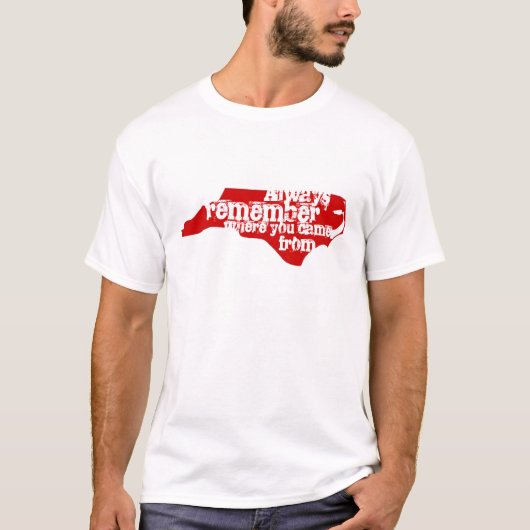 Altijd onthouden t-shirt (Voorkant)