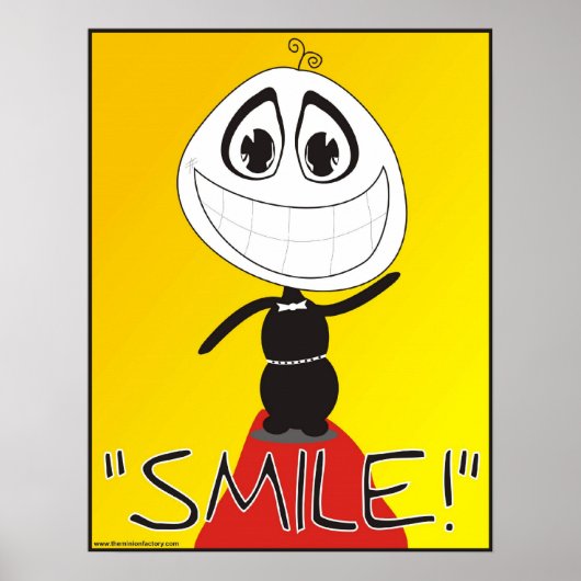 Altijd onthouden van glimlachen poster (Voorkant)