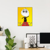 Altijd onthouden van glimlachen poster (Thuiskantoor)