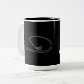 ALTIJD OOBEY JE MISTRESS! TWEEKLEURIGE KOFFIEMOK (Voorkant links)