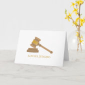 Altijd oordelen kaart (Gele Bloem)