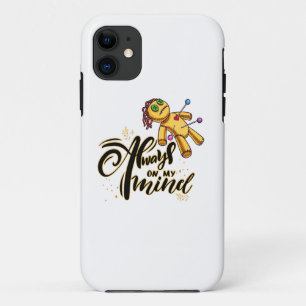 Altijd op mijn gedachten Grappige Halloween Voodoo Case-Mate iPhone Case