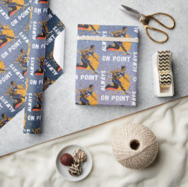 Altijd op punt basketbal cadeaupapier