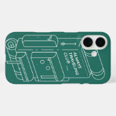 Altijd op reis club Case-Mate iPhone case (Achterkant (horizontaal))