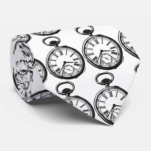 Altijd op tijd stropdas (Opgerold)