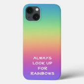 Altijd op zoek naar regenbogen Case-Mate iPhone case (Achterkant)