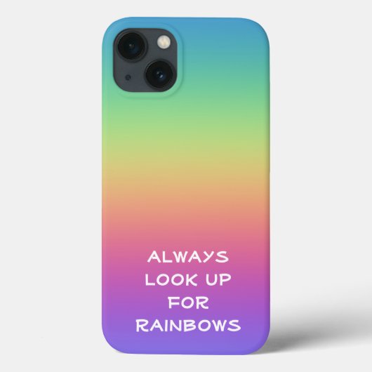 Altijd op zoek naar regenbogen Case-Mate iPhone case (Achterkant)