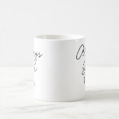 Altijd opgeven koffiemok (Center)