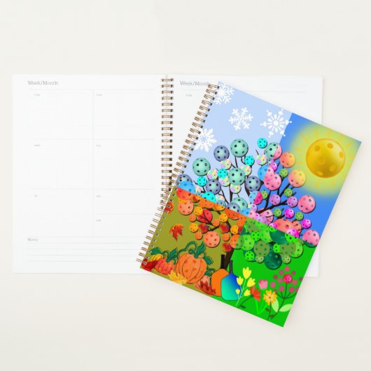 Altijd Pickleball Season Winter Spring Summer Herf Planner (Display)