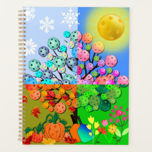 Altijd Pickleball Season Winter Spring Summer Herf Planner