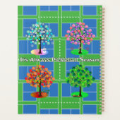 Altijd Pickleball Season Winter Spring Summer Herf Planner (Achterkant)